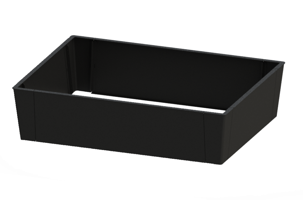 Planteringskärl Haga Rektangel 1890x2490. Utemiljö. Parkmiljö.