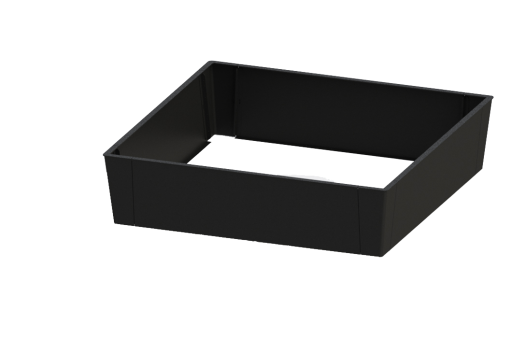 Planteringskärl Haga Kvadrat 2490x2490. Parkmiljö. Utemiljö.