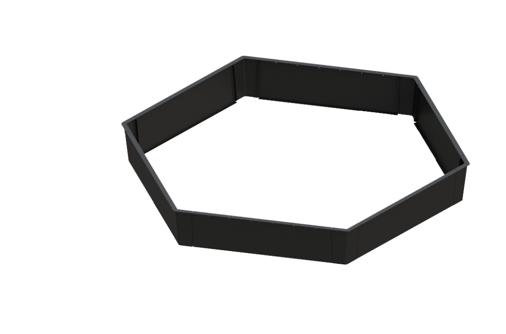 Planteringskärl Haga Hexagon 4230. Parkmiljö. Utemiljö.