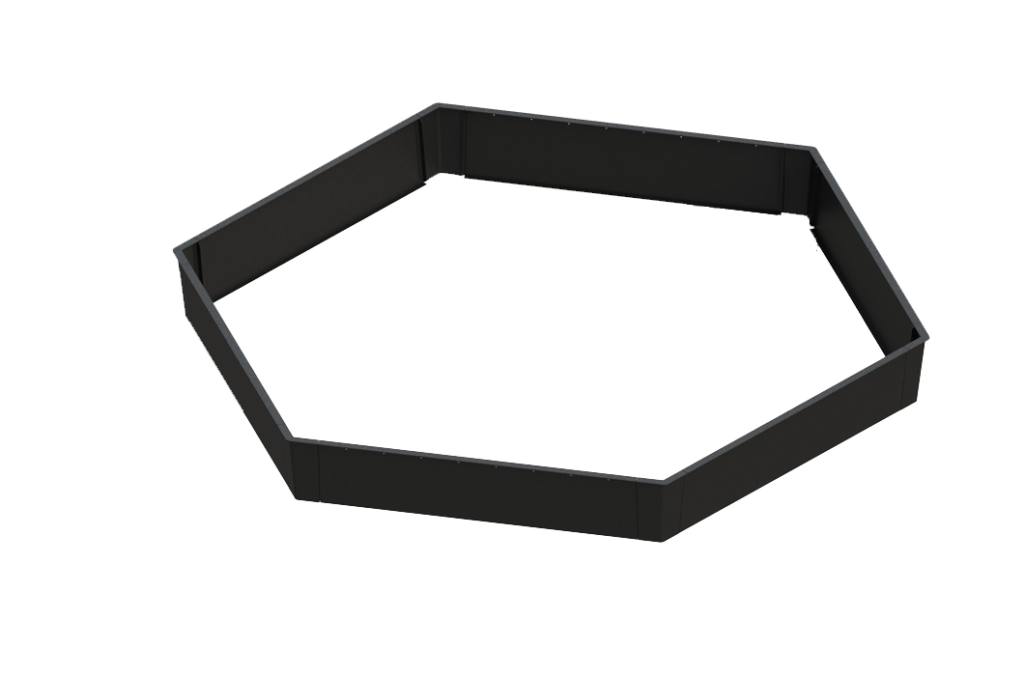 Planteringskärl Haga Hexagon 5270. Parkmiljö. Utemiljö.