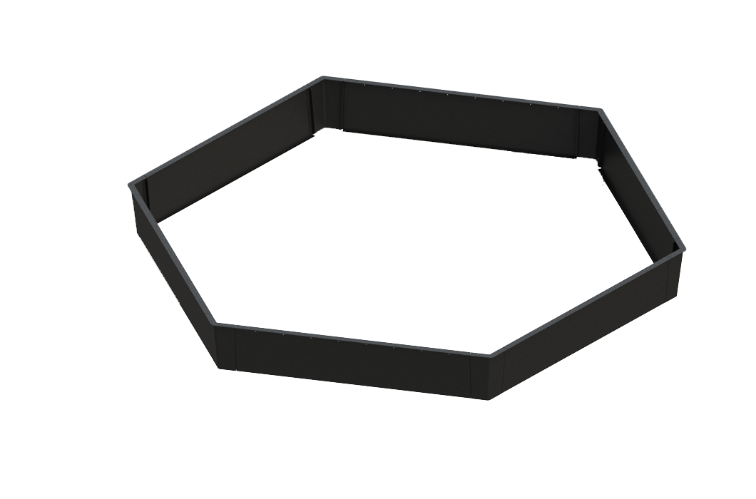 Planteringskärl Haga Hexagon 5270. Parkmiljö. Utemiljö.