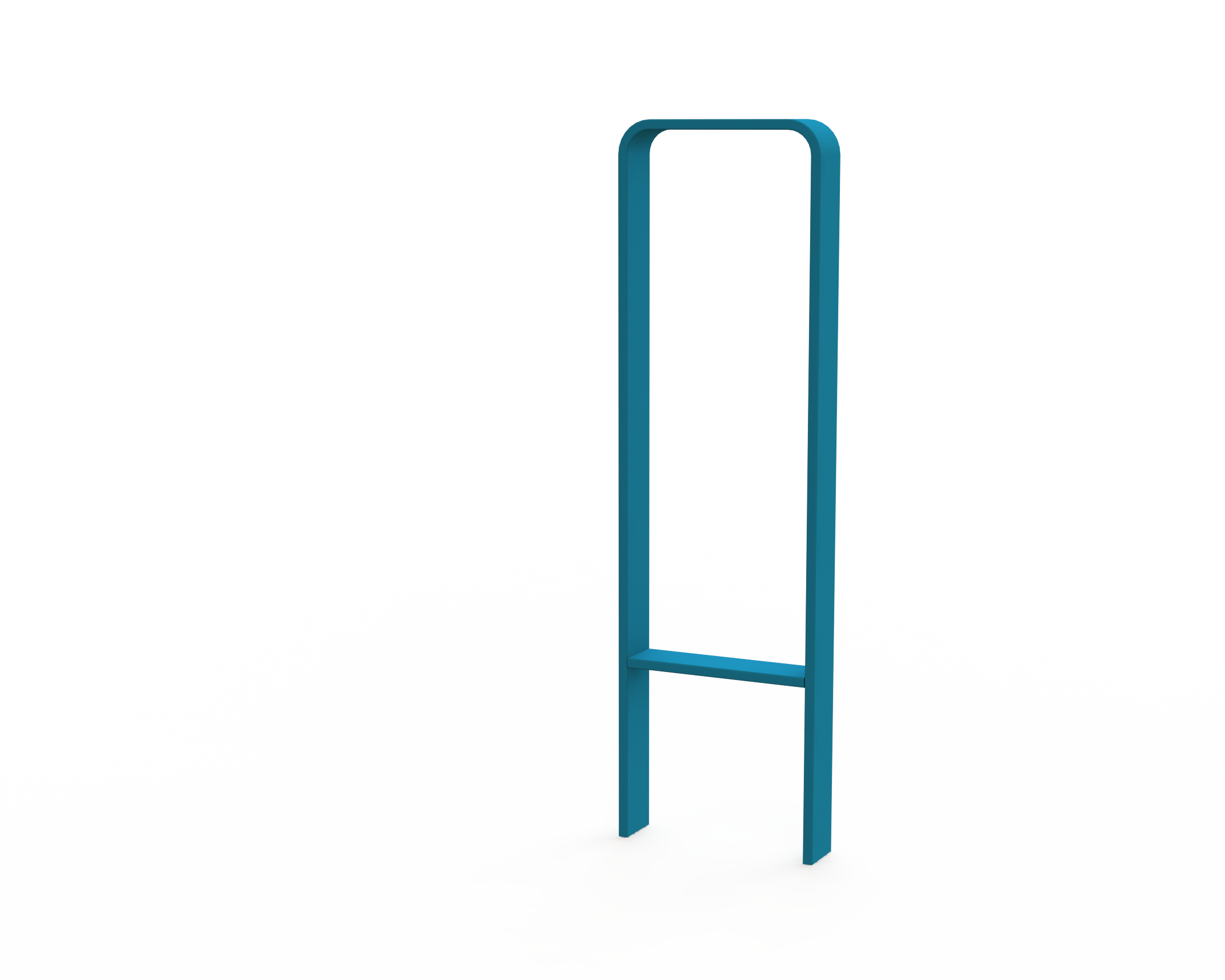 Cykelpollare Quattro. Utemiljö.