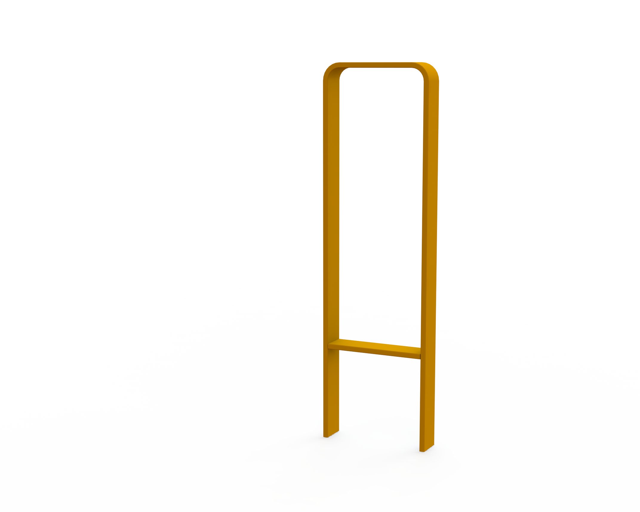 Cykelpollare Quattro. Utemiljö.