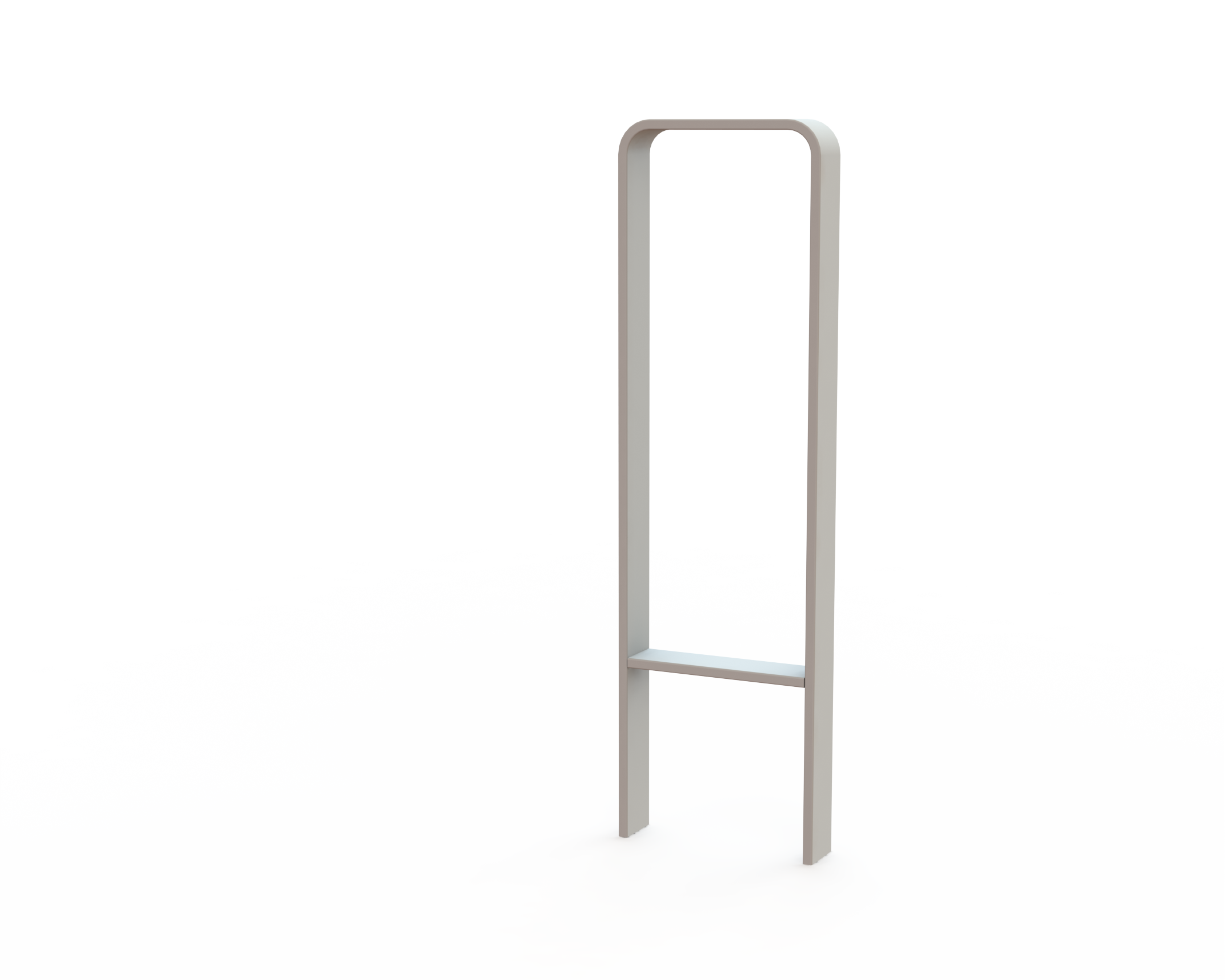 Cykelpollare Quattro. Utemiljö.