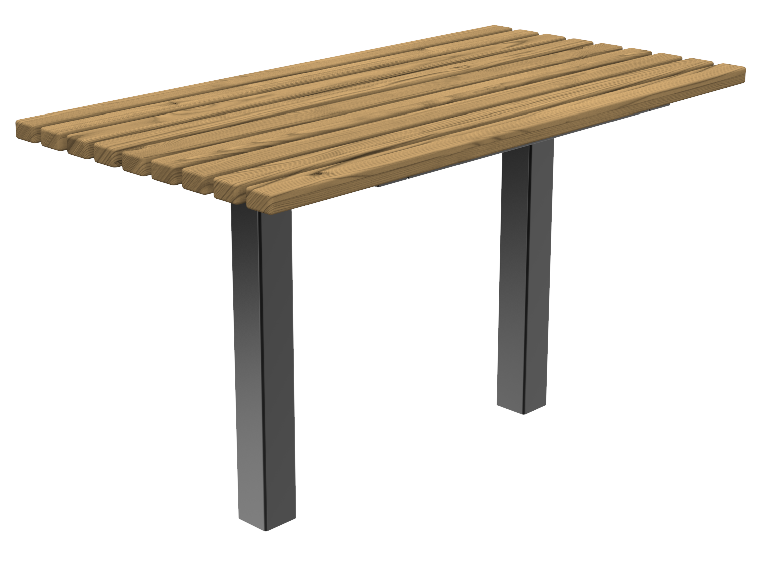 Parkmöbel Botan bord för nedgjutning Utemiljö