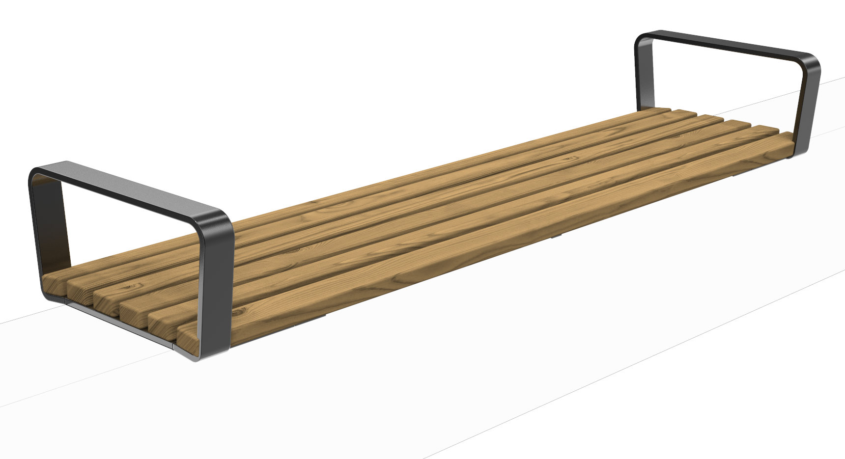 Parkmöbel Botan murbänk Utemiljö