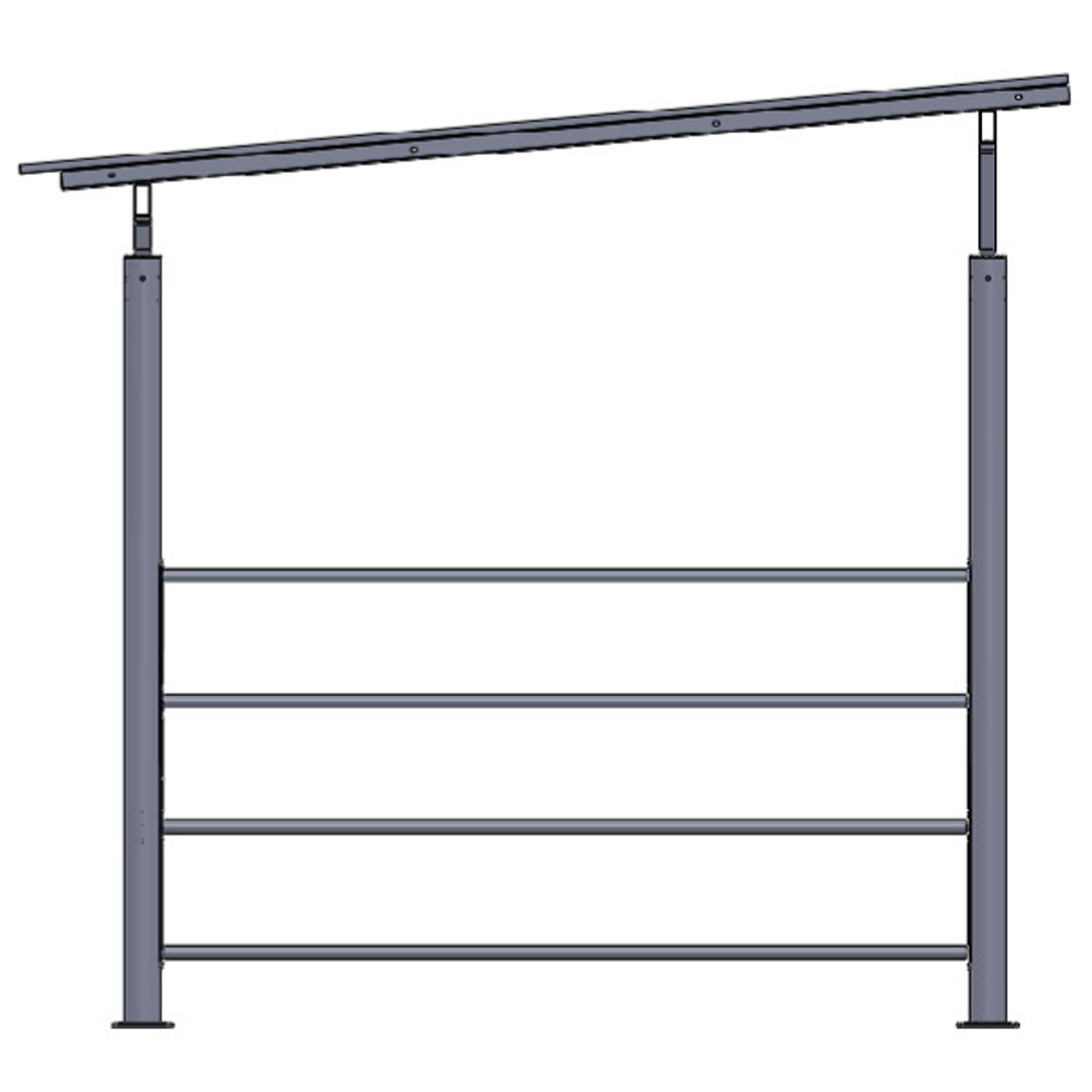 Cykeltak Basta från sidan