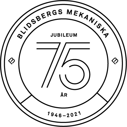 Blidsbergs Mekaniska Jubileums sigill 75 år