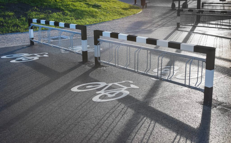 Cykelställ Goal Cykelparkering. Cykelställ.