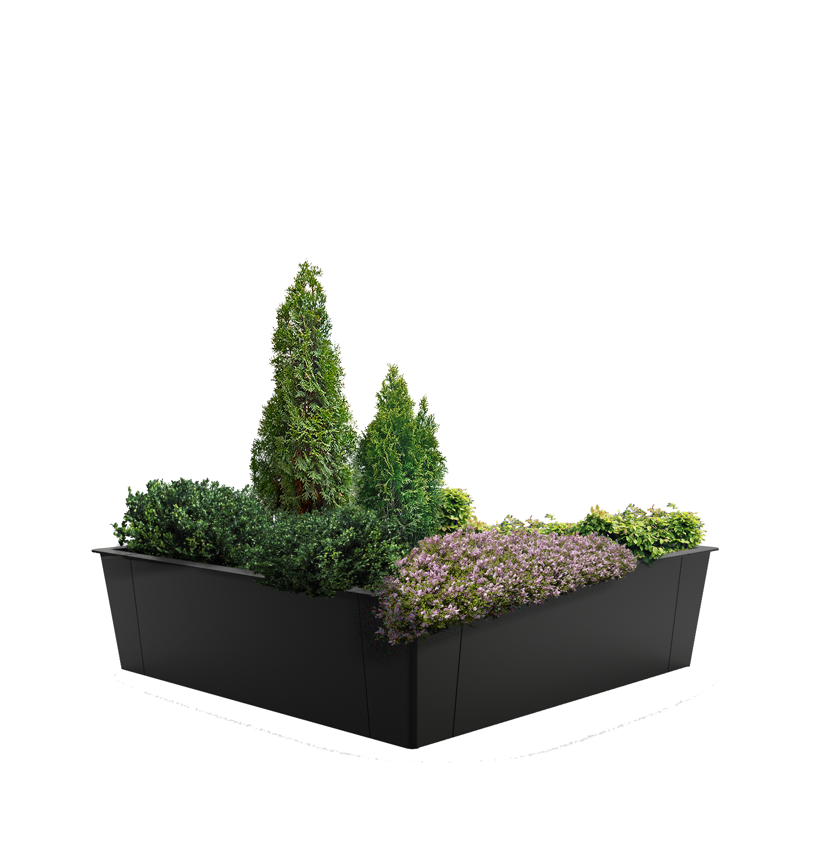 Planteringskärl Haga. Utemiljö.