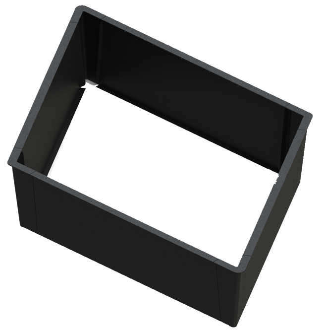 Planteringskärl Haga Romb 2170. Parkmiljö. Utemiljö.