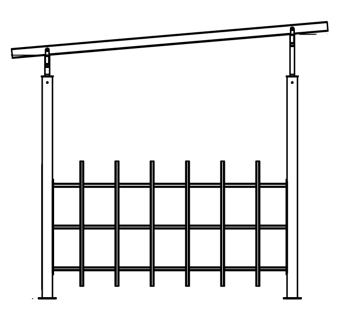 Basta Raka sticks - Låg gavel